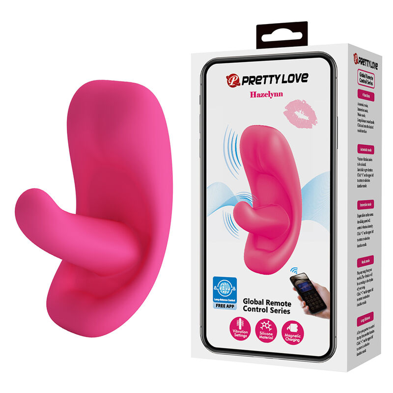 img_226183_5e851742127c79a2f268e1fc1d730148_1.jpg PRETTY LOVE - HAZELYNN 12 FUNCTION APP CONTROL MASSAGER PINK