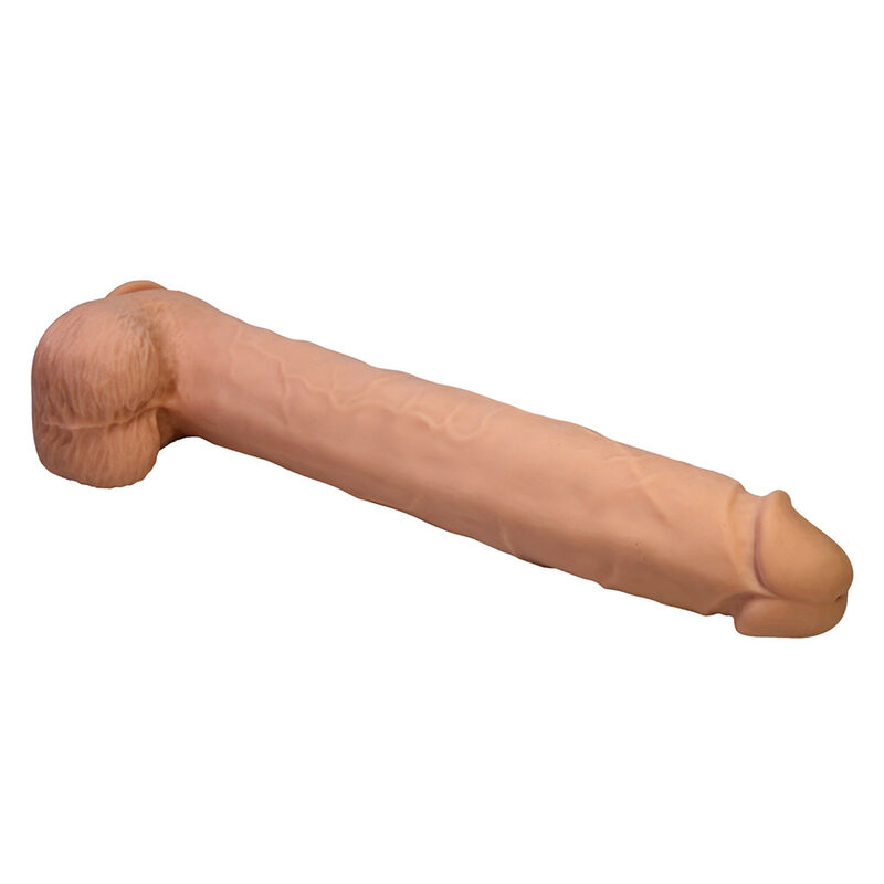 img_226252_93a592343e54afa11dfc61e4201f76d3_1.jpg PRETTY LOVE - PAT FLEXIBLE REALISTIC DILDO WITH SUCTION CUP FLESH 40 CM -Ø- 6 CM