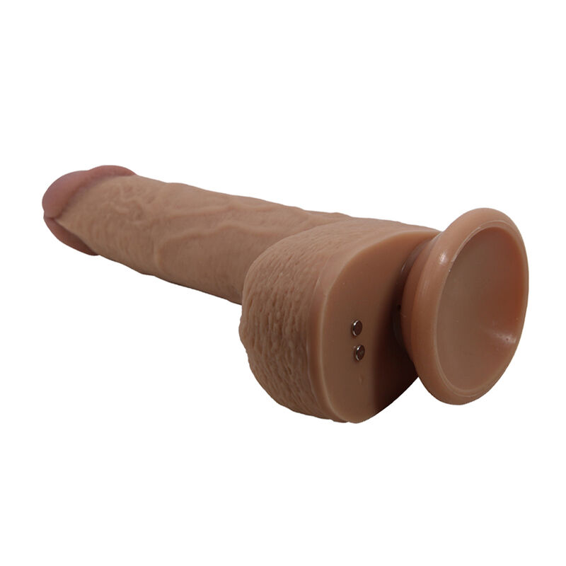 img_226298_85e78d957ca47fcc50c2b96eb6dd6abd_1.jpg PRETTY LOVE - TOMMY REALISTIC THRUSTING VIBRATOR WITH REMOTE CONTROL DARK BROWN