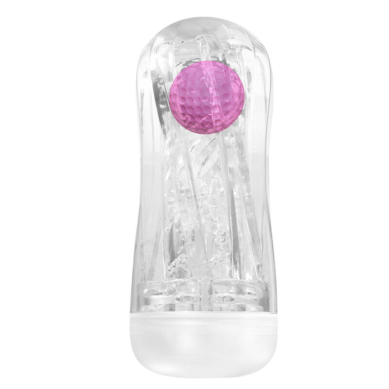 PRETTY LOVE - 360 TEXTURED MASTURBATION CUP CLEAR