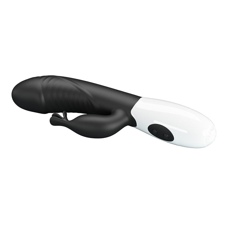 PRETTY LOVE - RASMUSSEN 30 FUNCTION RABBIT VIBRATOR BLACK