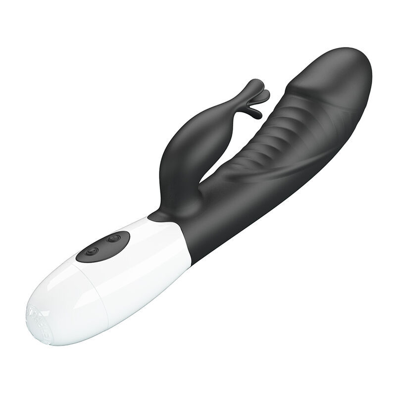 PRETTY LOVE - RASMUSSEN 30 FUNCTION RABBIT VIBRATOR BLACK