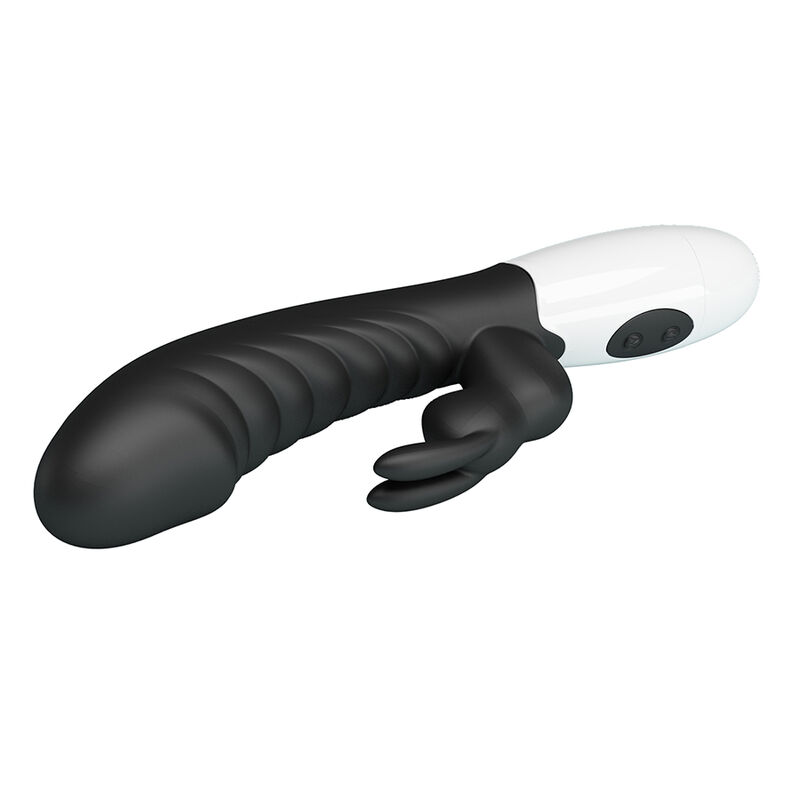 PRETTY LOVE - NAUGHTY BUNNY 30 FUNCTION RABBIT VIBRATOR BLACK