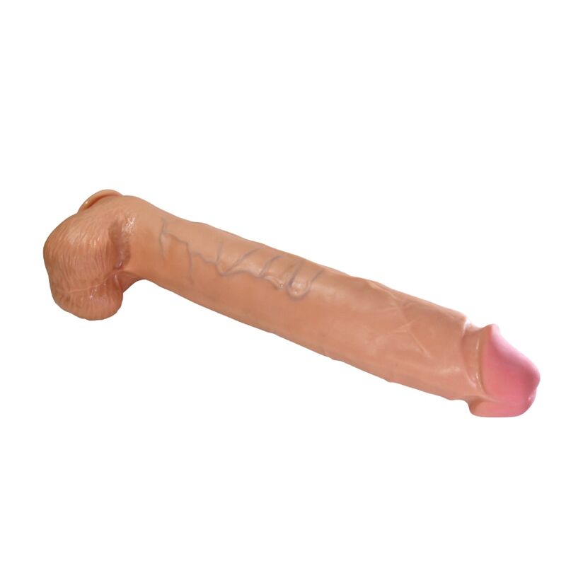 img_226424_82db1240a2ebf8f2201be55c7949564f_1.jpg PRETTY LOVE - RAEL FLEXIBLE REALISTIC DILDO WITH SUCTION CUP 40 CM -Ø- 6 CM BROWN