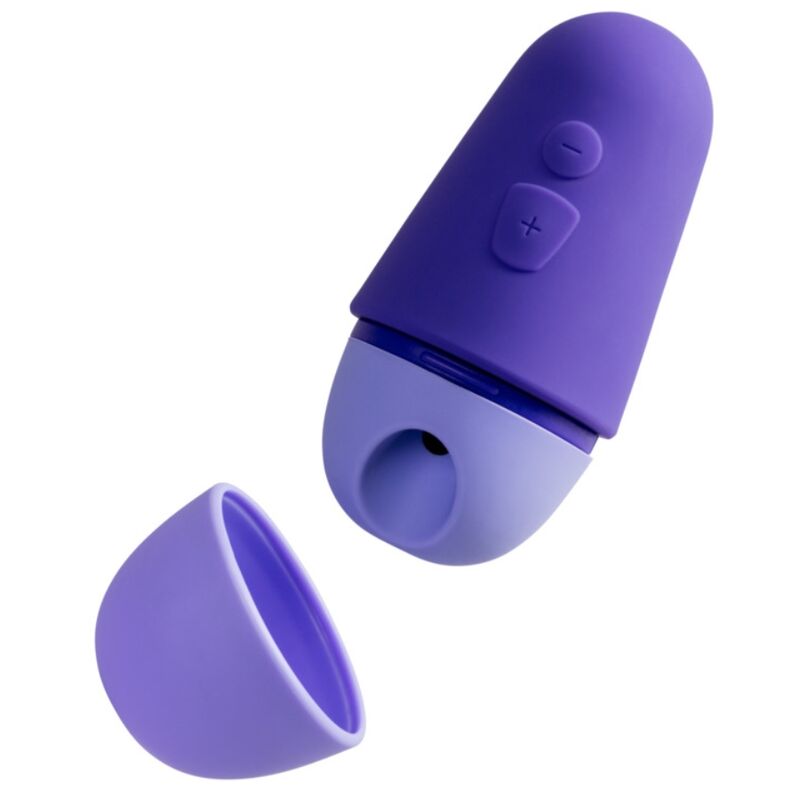 img_226566_3cf9794f24136b2e6f437f9a17533918_1.jpg ROMP - FREE X CLITORAL STIMULATOR WITH LID 10 LEVELS RECHARGEABLE PURPLE