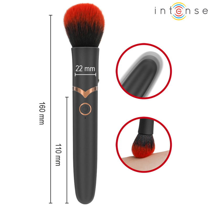 img_226615_f7f9d6ae21f260de34b3e1dda0b401fb_1.png INTENSE - EMILIA VIBRATING BRUSH 10 VIBRATIONS 16 CM
