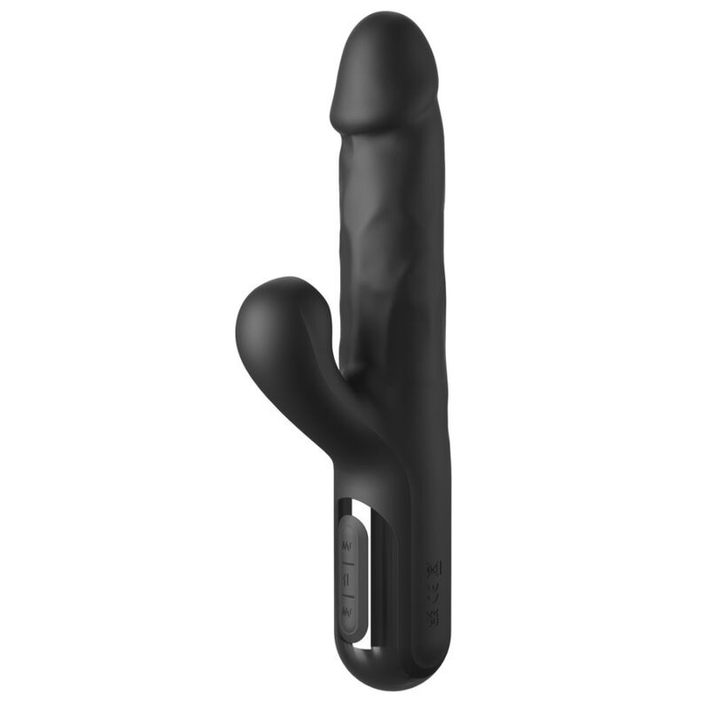 img_226707_4dec3106fc3af7667aa9654761a4982b_1.jpg FETISH FANTASY SERIES - SONIX SILICONE THRUSTER RABBIT VIBRATOR BLACK