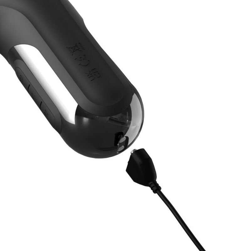 img_226708_22ff20d0060465a7f2cc19d167b7b91b_1.jpg FETISH FANTASY SERIES - SONIX SILICONE THRUSTER RABBIT VIBRATOR BLACK