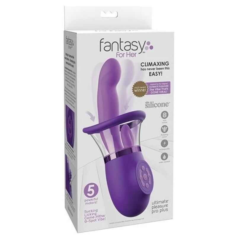 img_226724_101a6c443c0c7593a2df0dd059a036b1_1.jpg FANTASY FOR HER - ULTIMATE PLEASURE PRO PLUS RABBIT VIBRATOR PURPLE 20.3 CM