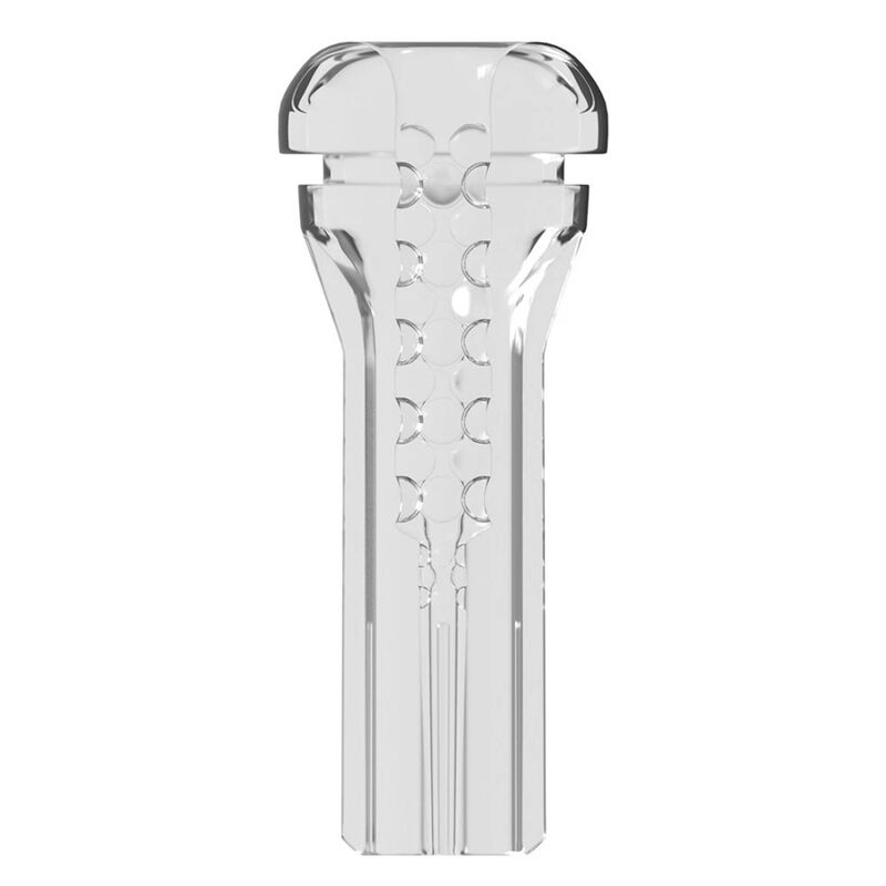img_226757_009f695b7d456e75551bd858ba37dc0a_1.jpg PDX ELITE - VIEWTUBE PLUS SEE-THRU EZ-GRIP TRANSPARENT STROKER 21 CM