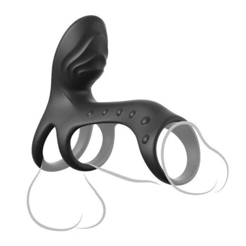 img_226787_a1b6322c910ba2f6a9b8b7567b122325_1.jpg FANTASY C-RINGZ - ULTIMATE COUPLES CAGE PRO VIBRATING COCK RING 19.5 CM