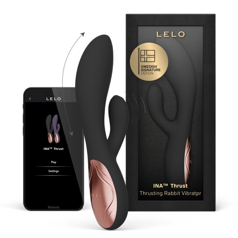 img_227004_e0b55d6d8669736694f81cbca9990ba0_1.jpg LELO - INA THRUST RABBIT THRUSTING VIBRATOR BLACK