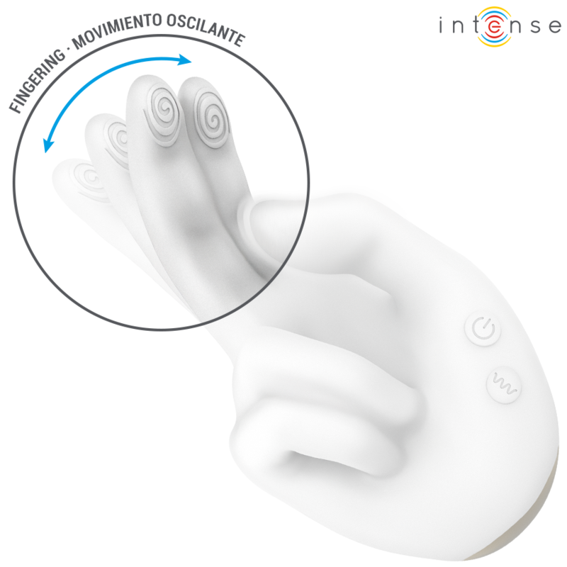 img_227425_5615829ab4ca1f0f3964e2d7a7fc1ebc_1.png INTENSE - JIMMY HAND-SHAPED MULTIFUNCTION STIMULATOR WITH VIBRATION AND HEAT