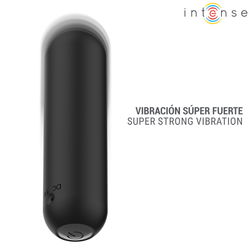 img_228085_b9cffa561b4207c19b296f5c51613df0_1.png INTENSE - JUDY RECHARGEABLE VIBRATING BULLET WITH REMOTE CONTROL BLACK