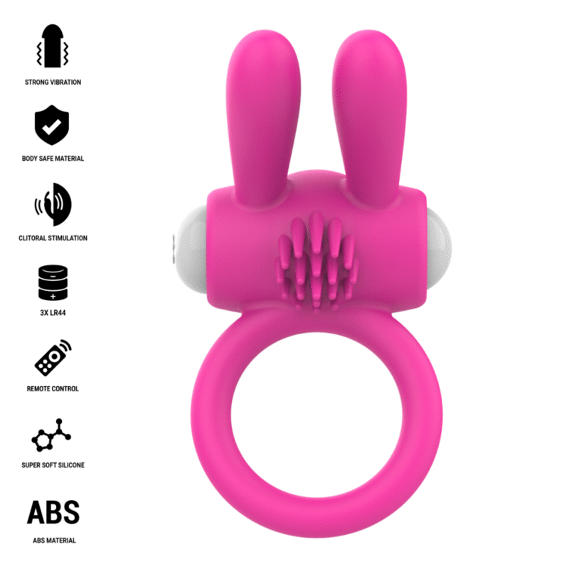 img_228087_bfb43ee699266219ffa00b72d8532487_1.gif INTENSE - HOPPS VIBRATING PENIS RING WITH CLITORAL STIMULATION PINK