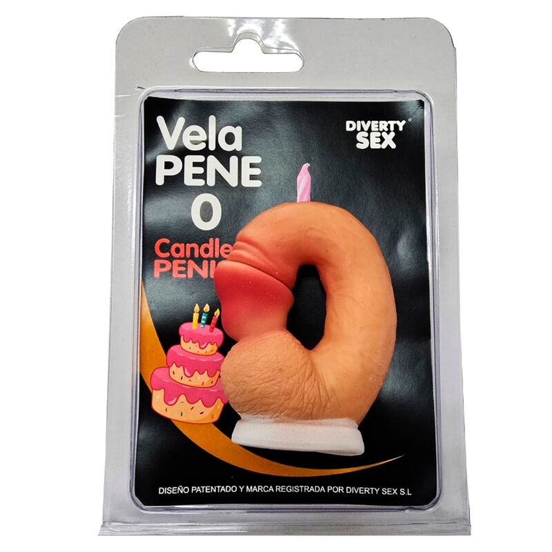 img_228143_48b17c6e46acf6e08fa3a576d1cc7c69_1.jpg DIABLO PICANTE - PENIS CANDLE IN THE SHAPE OF THE NUMBER 0 FLESH COLOR