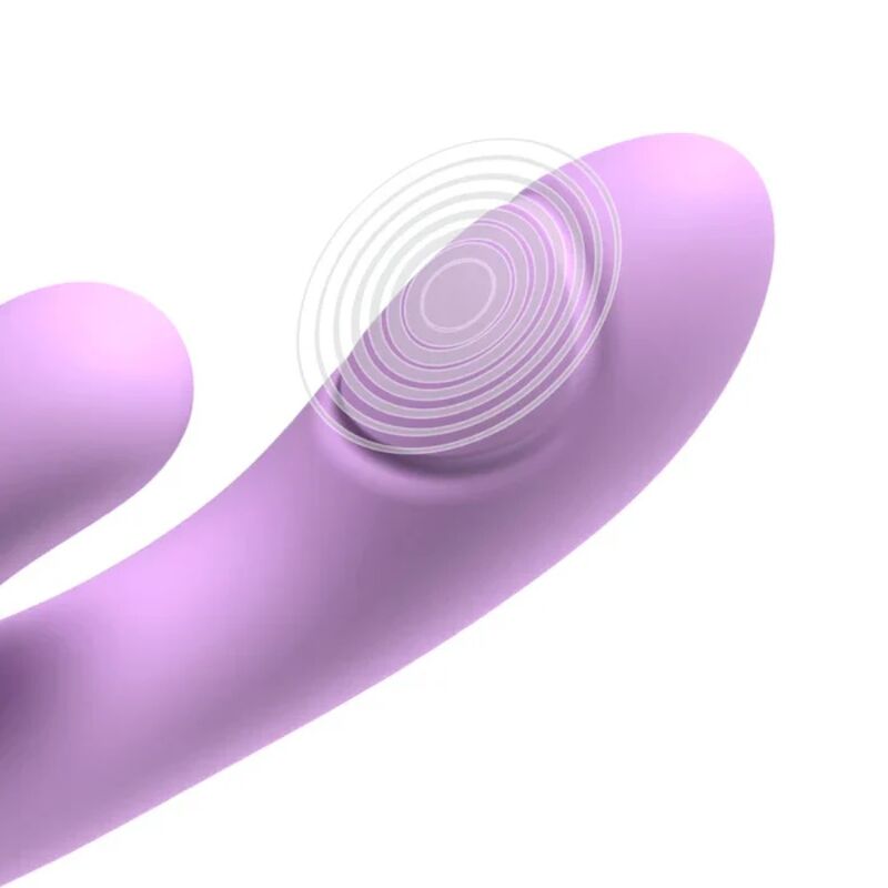FANTASY FOR HER - INTIMOTION FLUTTER PRO PURPLE G-SPOT  CLITORAL RABBIT VIBRATOR