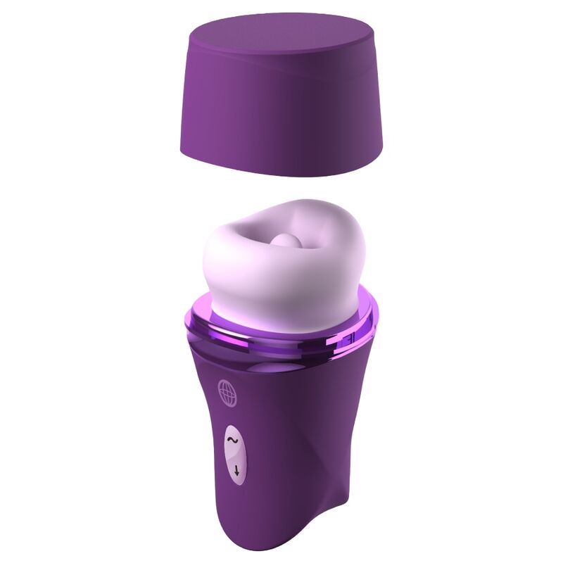 FANTASY FOR HER - LUSH KISS PLUSH PURPLE SUCTION  LICKING CLITORAL STIMULATOR