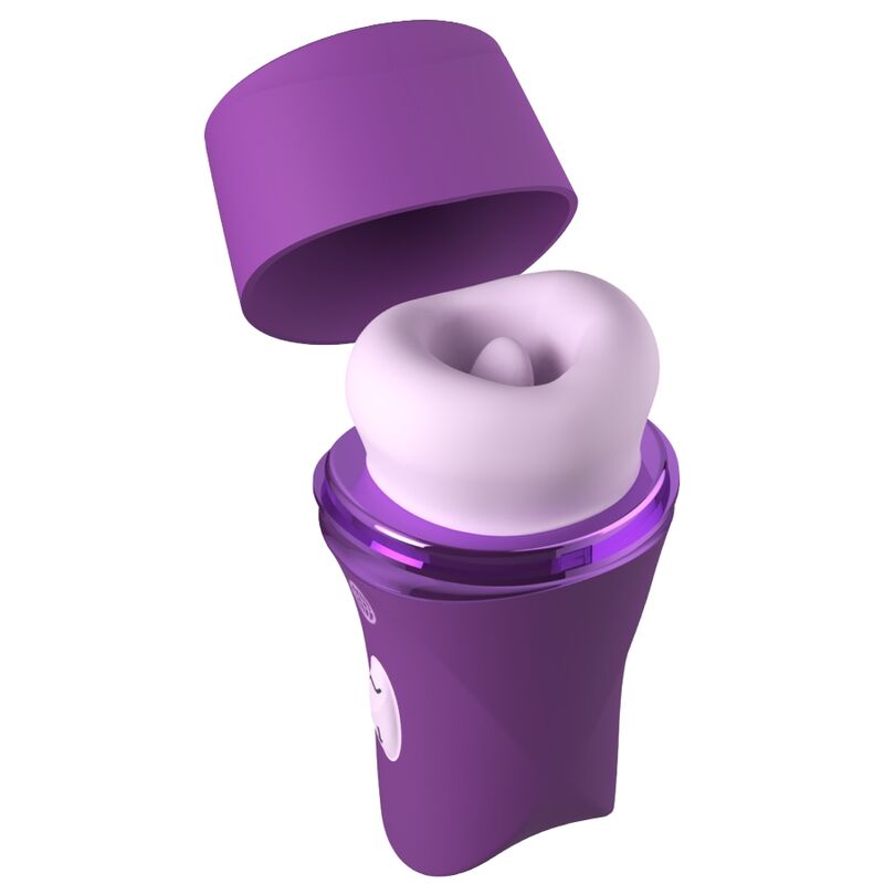FANTASY FOR HER - LUSH KISS PLUSH PURPLE SUCTION  LICKING CLITORAL STIMULATOR