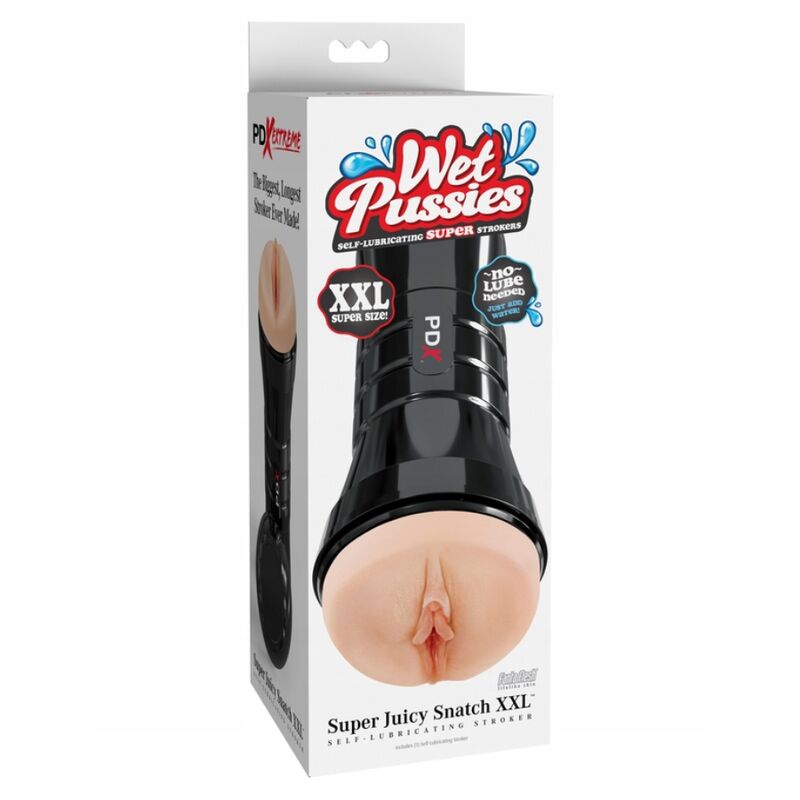 img_228367_6cefb4a4b3fff75868dff3d2b8a33805_1.jpg PDX EXTREME - WET PUSSIES SUPER JUICY SNATCH XXL LIGHT MASTURBATOR