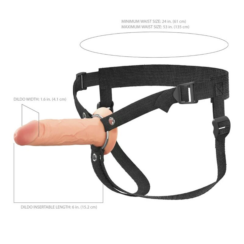 img_228415_46b2c7b2a24e4437066400b7b18db949_1.jpg FANTASY X-TENSIONS ELITE - 15.2 CM HOLLOW SILICONE STRAP-ON