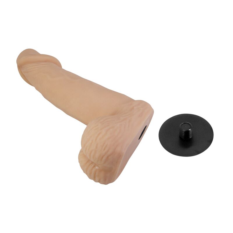 PRETTY LOVE - ZANE HARNESS WITH FLEXIBLE DILDO 17 CM Ø 4.3 CM NATURAL