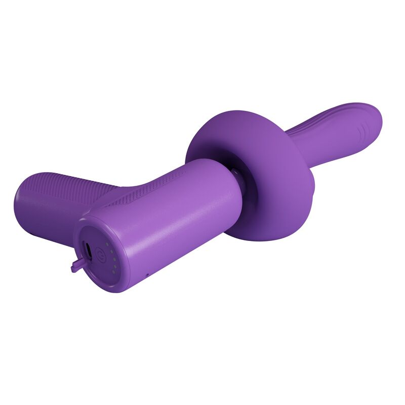 img_228580_684ad0d7564061a3f8bfa3fc1970b362_1.jpg PRETTY LOVE - VITO THRUSTING MASSAGE GUN 5 MODES PURPLE