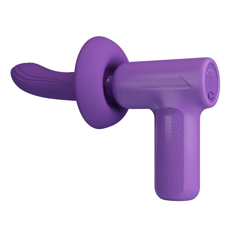 img_228589_295dfdc807f43bda9a625cd489bf7191_1.jpg PRETTY LOVE - VITO THRUSTING MASSAGE GUN 5 MODES PURPLE