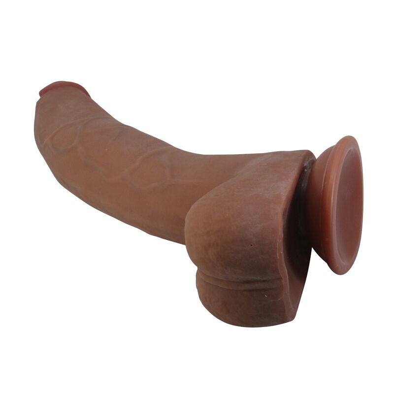 img_228637_36e24b482409249d69c71b34a6cf5cbe_1.jpg PRETTY LOVE - ULRIC REALISTIC FLEXIBLE DILDO 26 CM Ø 5.5 CM TPE BROWN