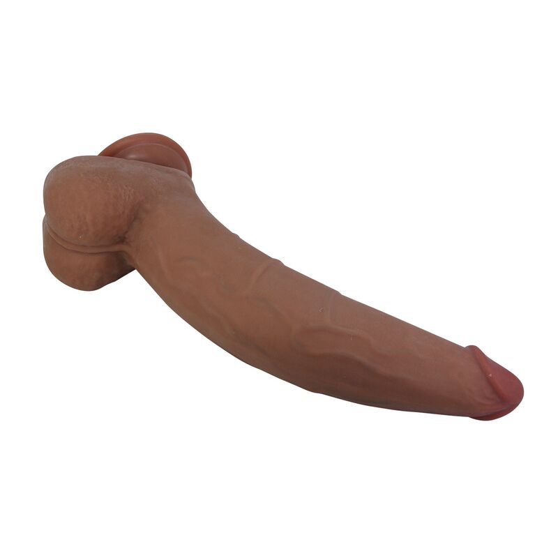 img_228639_22a6140395c541b237f873adc7236ba6_1.jpg PRETTY LOVE - ULRIC REALISTIC FLEXIBLE DILDO 26 CM Ø 5.5 CM TPE BROWN
