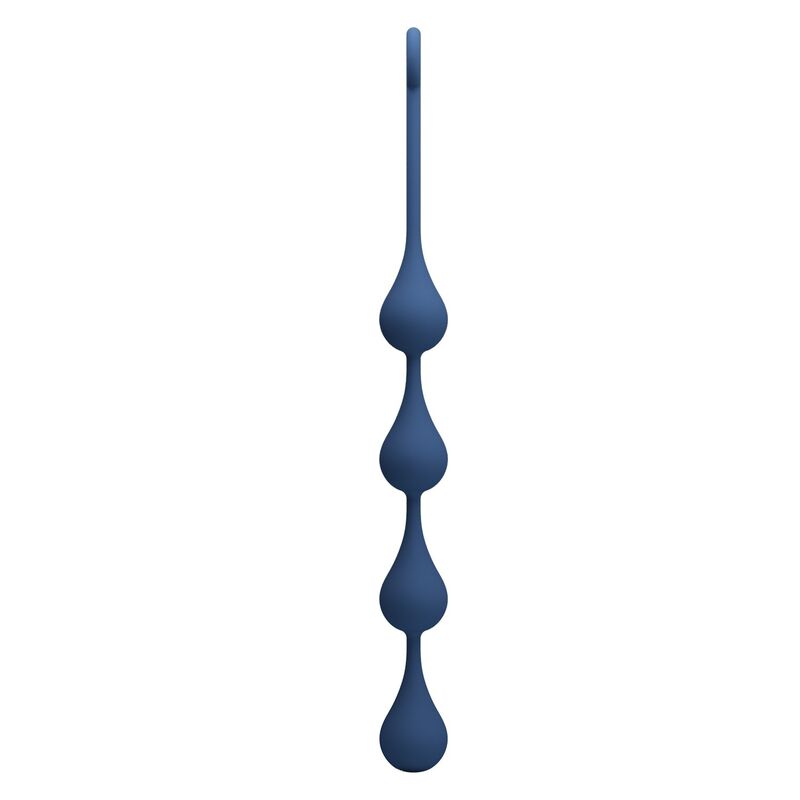 MR PLAY - BLUE SILICONE ANAL BEADS SIZE L 42.6 CM