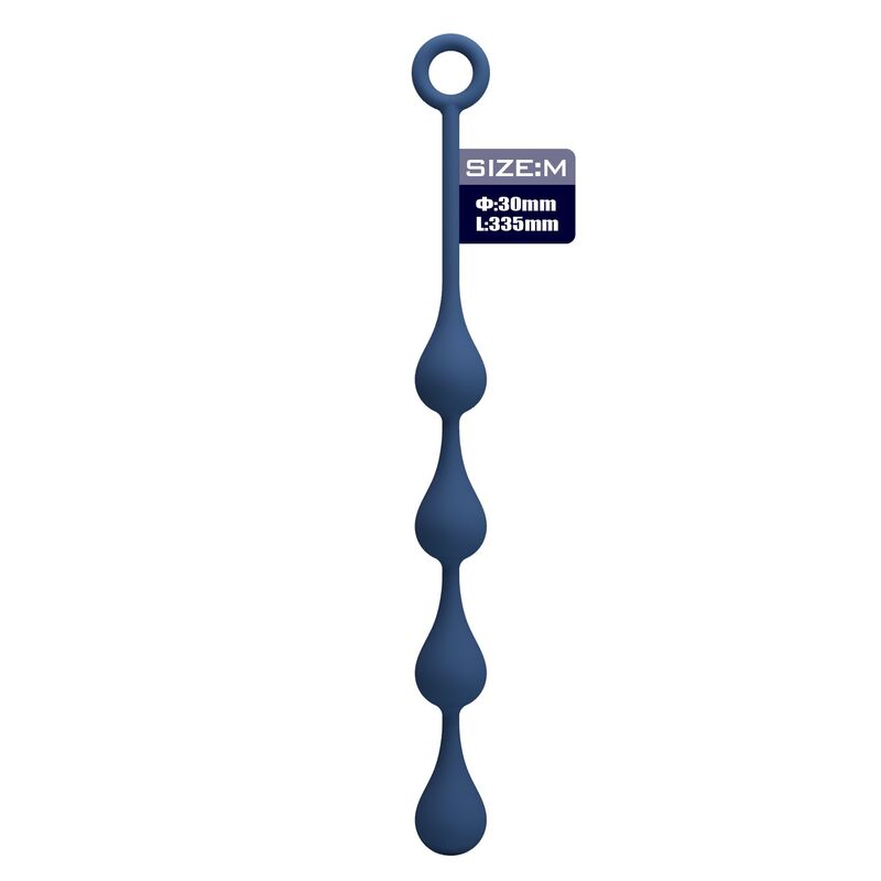 img_228770_98de0400b37a2d136243b7bc0d9620d8_1.jpg MR PLAY - BLUE SILICONE ANAL BEADS SIZE M 33 CM