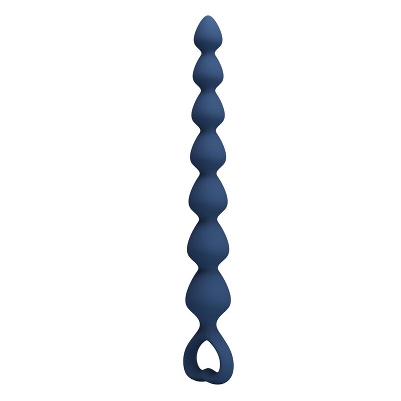 img_228792_46b3e8d634797440e4f85725074355d2_1.jpg MR PLAY - BLUE SILICONE ANAL BEADS ANAL PLUG 26.7 CM