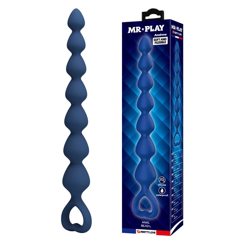 img_228795_ba55312828706dd8c772fa2b51d99777_1.jpg MR PLAY - BLUE SILICONE ANAL BEADS ANAL PLUG 26.7 CM