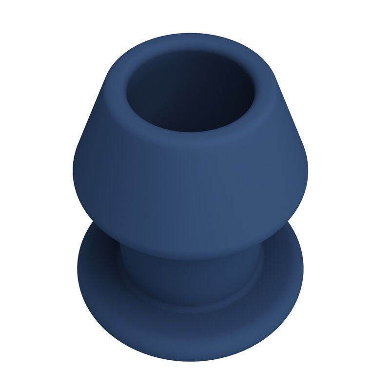 img_228812_48c4bbf6290bfc24d520fbb560f23d18_1.jpg MR PLAY - JACK BLUE SILICONE HOLLOW ANAL PLUG SIZE M