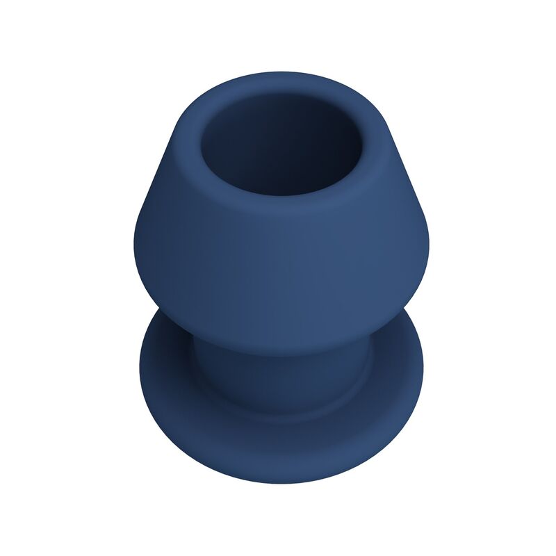 img_228823_0410e8417a74674cc0c60dac0e23175f_1.jpg MR PLAY - JACK BLUE SILICONE HOLLOW ANAL PLUG SIZE S