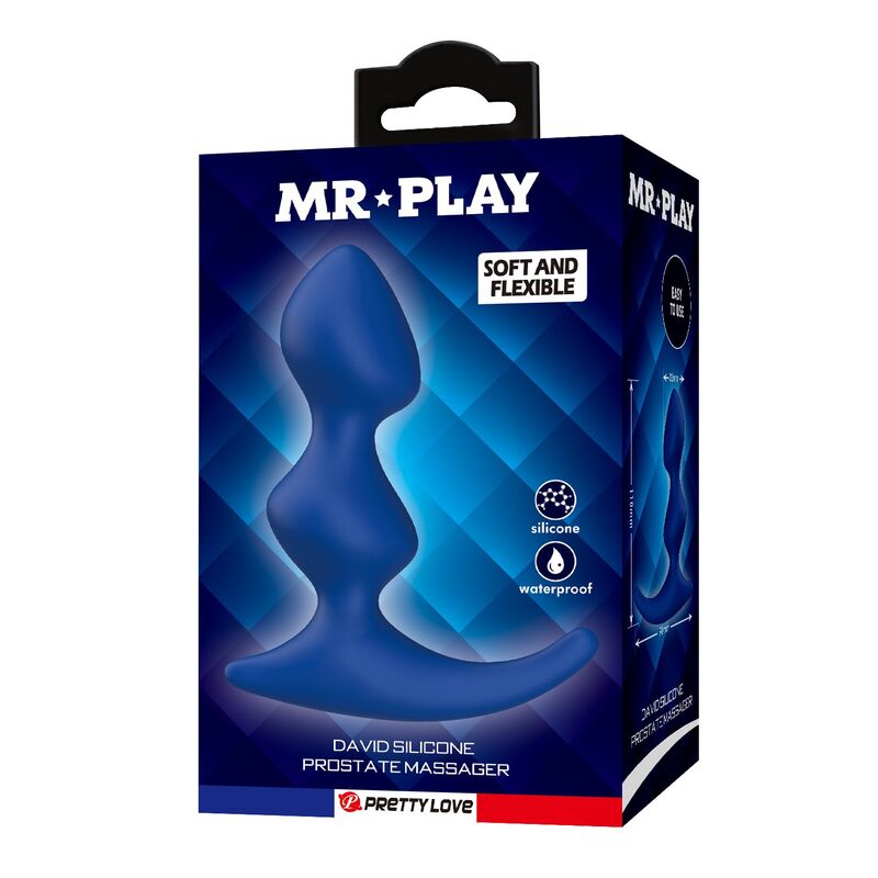 img_228841_f0cc32ab64277182196cfd7069eaeb4e_1.jpg MR PLAY - ERGONOMIC BLUE ANAL PLUG