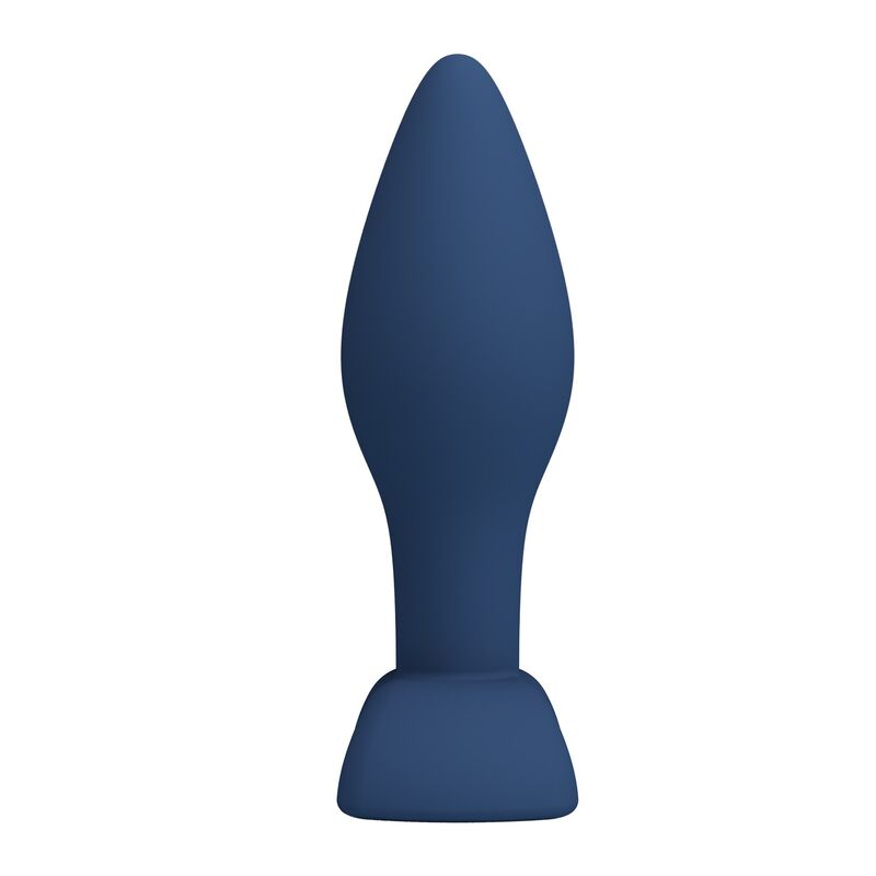 MR PLAY - TAPERED SILICONE ANAL PLUG BLUE S