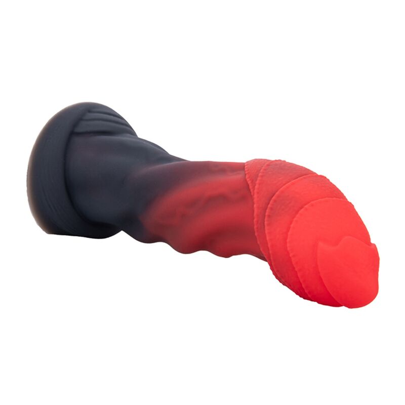 img_229086_7ea429ee3527b255210618ae3733b5e5_1.jpg POWER MONSTERS - INFERNAL GOLIATH BICOLOR FANTASY SILICONE DILDO 25 CM Ø 6 CM