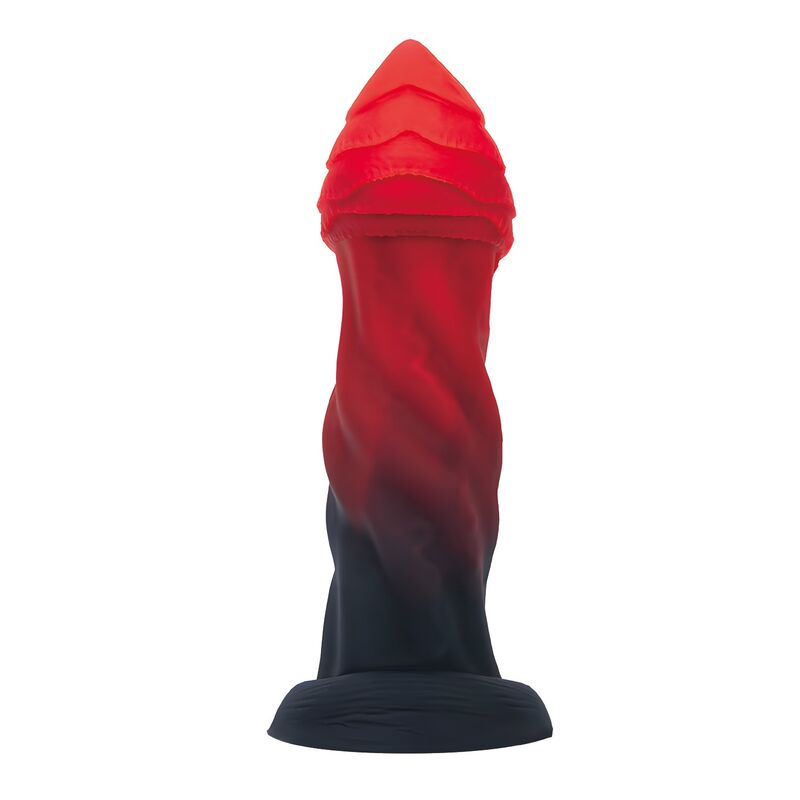 img_229093_d9a52029288b43535a652e10ce2c1b08_1.jpg POWER MONSTERS - INFERNAL GOLIATH BICOLOR FANTASY SILICONE DILDO 25 CM Ø 6 CM