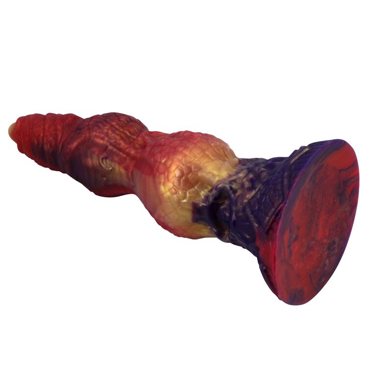 img_229131_bf008f3439646481794d55efdfb8ea7a_1.jpg POWER MONSTERS - SAVAGE BEASTLORD TRICOLOR FANTASY SILICONE DILDO 24 CM Ø 5 CM