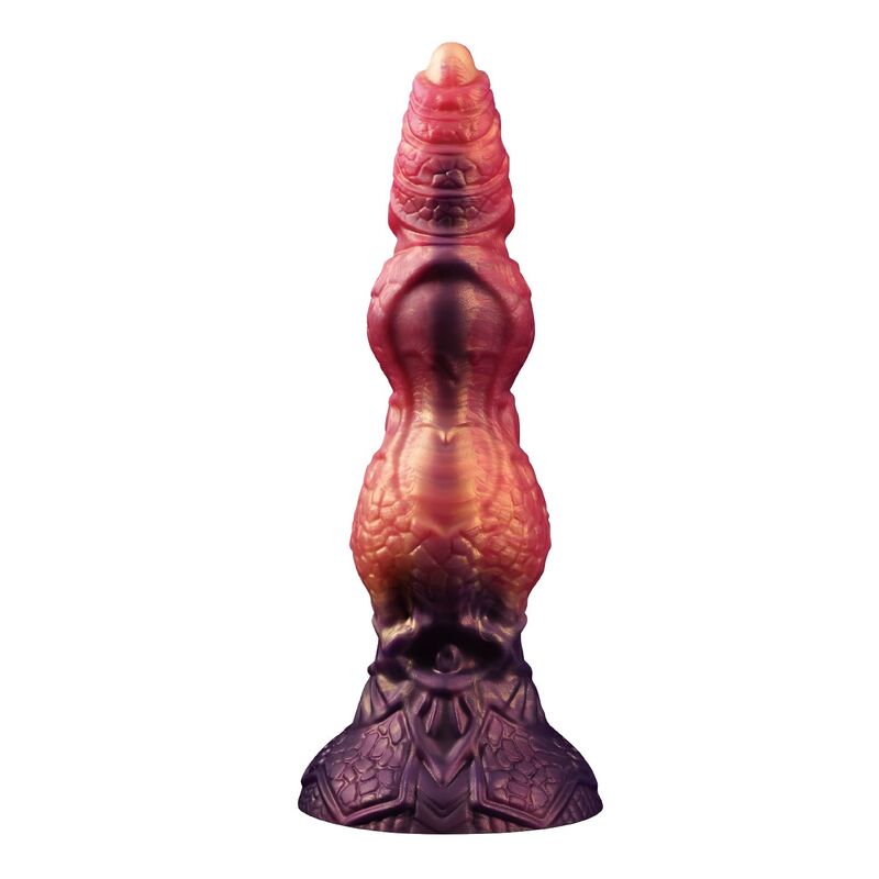 img_229138_459970ef659d13cdba110c48e7b698c9_1.jpg POWER MONSTERS - SAVAGE BEASTLORD TRICOLOR FANTASY SILICONE DILDO 24 CM Ø 5 CM