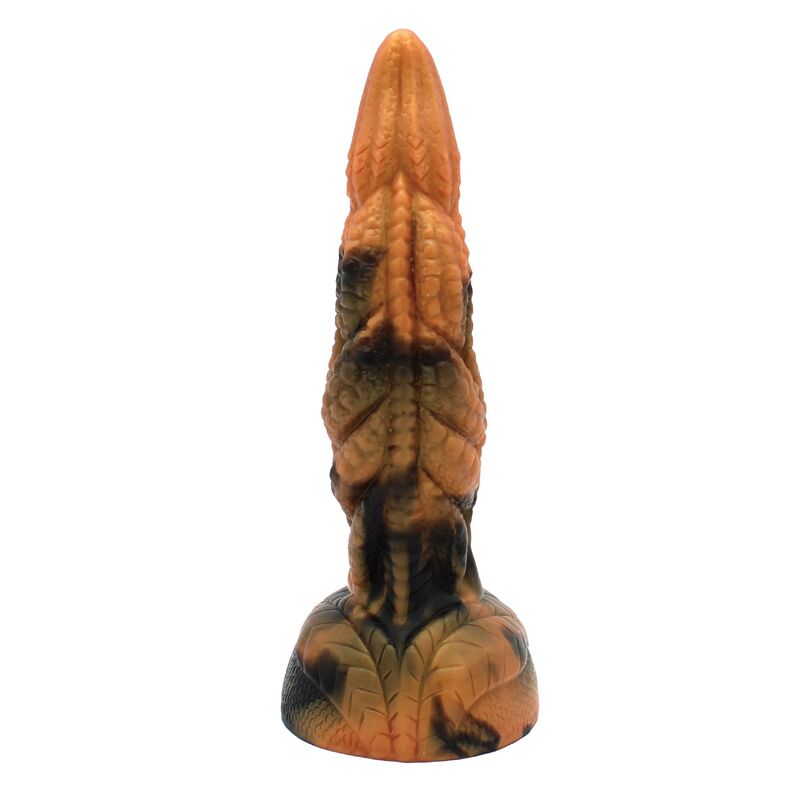 img_229155_52d22d66eabd2bc223faa9b3122a6390_1.jpg POWER MONSTERS - TYRANNOSAURUS BICOLOR FANTASY SILICONE DILDO 20.5 CM Ø 5 CM