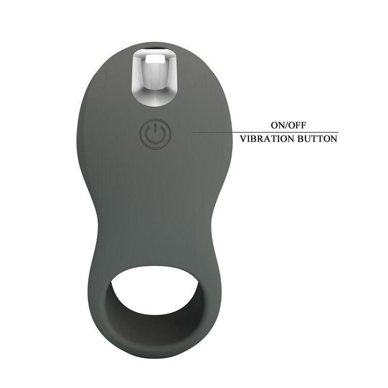 img_229284_34a79812bdfadf9e4341b64d104dc573_1.jpg PRETTY LOVE - RECHARGEABLE VIBRATING RING WITH DUAL STIMULATOR