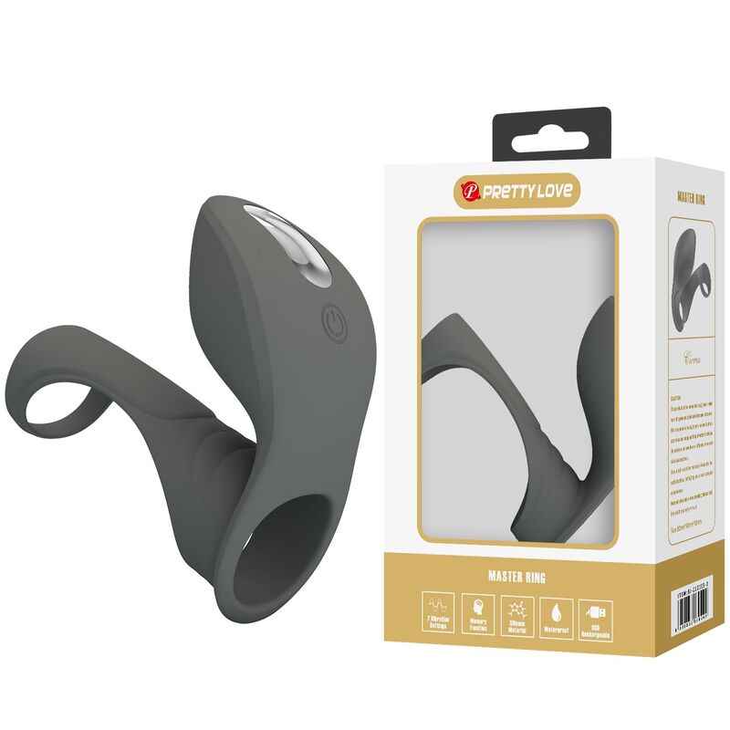 img_229288_d0ebf0aab11b708e9a8e8a4056012a8f_1.jpg PRETTY LOVE - RECHARGEABLE VIBRATING RING WITH DUAL STIMULATOR