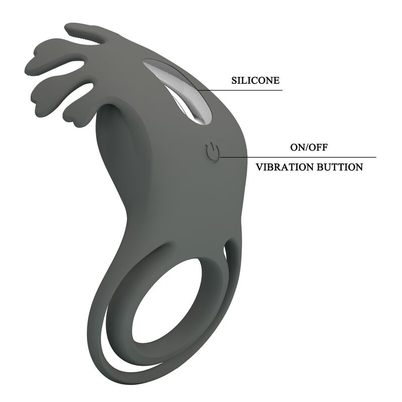 img_229304_5dd2141a436424e21d92ae7e067359f5_1.jpg PRETTY LOVE - RECHARGEABLE VIBRATING RING WITH STIMULATOR