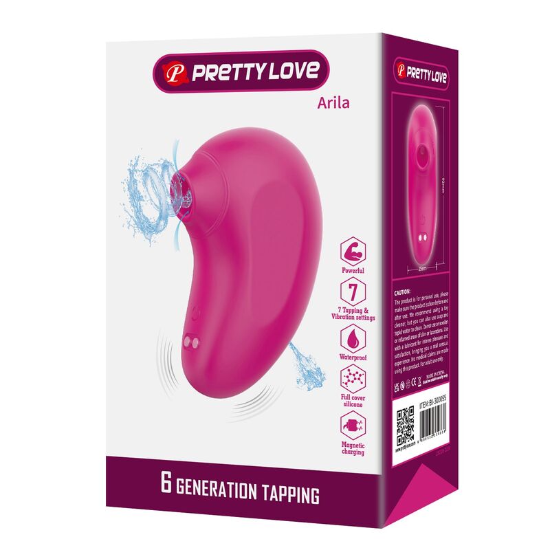 img_229390_c89143ab997467731cd7e7d5dab87e3c_1.jpg PRETTY LOVE - ARILA RECHARGEABLE CLITORAL SUCTION STIMULATOR WITH VIBRATION PINK