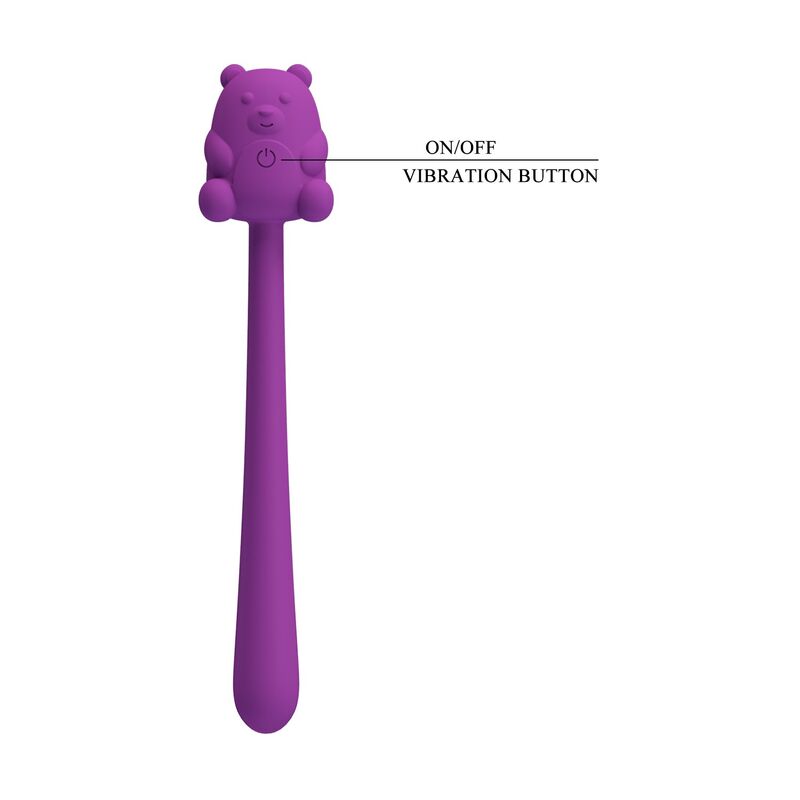 img_229457_41a0580bbd72477c52495a1a8e251e85_1.jpg PRETTY LOVE - CUTE BEAR FLIRTING STICK RECHARGEABLE VIBRATOR