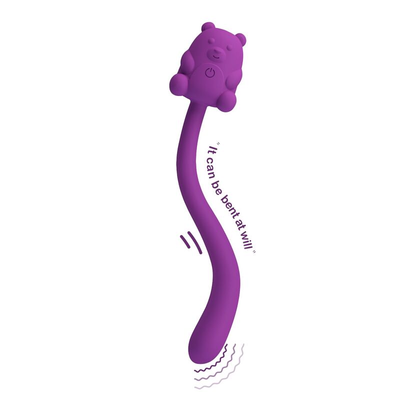 img_229458_520bbe51b7fd9ad74ad8b548f36bbe5b_1.jpg PRETTY LOVE - CUTE BEAR FLIRTING STICK RECHARGEABLE VIBRATOR