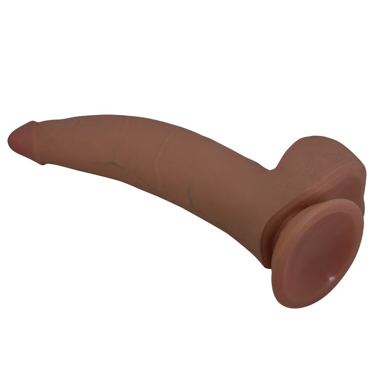 img_229466_b3fabc7dddfa9f89484aadf0f762a6ab_1.jpg PRETTY LOVE - CUTHBERT REALISTIC FLEXIBLE DILDO 20 CM Ø 5 CM TPE BROWN
